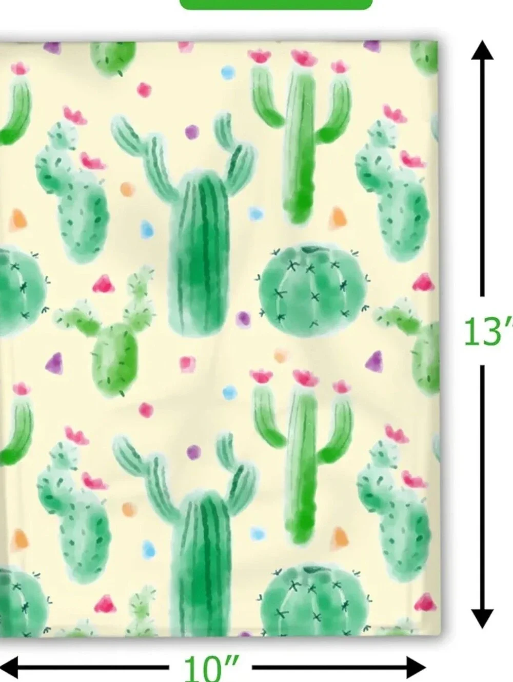 Cactus Print Polymailer Packages